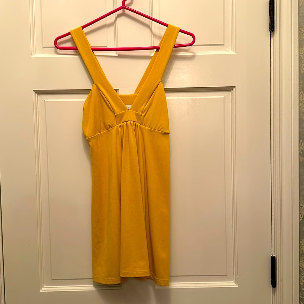 Susana Monaco Top Yellow size small